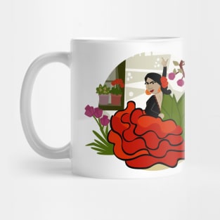 Gitana En Un Patio Mug